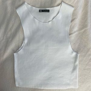 Zara ribbed tank